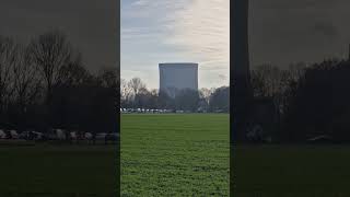 Sprengung des Kühlturms der Steag in Voerde am 031223 um 11 Uhr [upl. by Assilav]