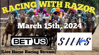 LIVE Horse Racing action handicapping Aqueduct Gulfstream Park Tampa Bay Downs and more [upl. by Beauchamp]