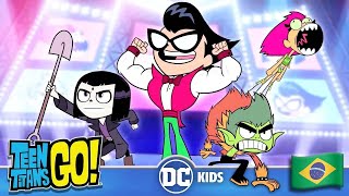 Luta Livre  Teen Titans Go em Português 🇧🇷  DCKidsBrasil [upl. by Bjork]