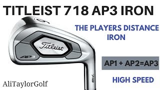 TITLEIST 718 AP3 IRON REVIEW [upl. by Einaffit595]