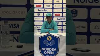 Rafael Nadal press conference  Nordea Open 18072024 [upl. by Ahsiekam663]