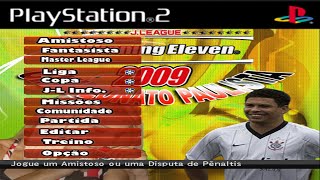 BOMBA PATCH PS2 WINNING ELEVEN JLEAGUE 2009 PAULISTÃO PLAYSTATION 2 [upl. by Nehcterg]