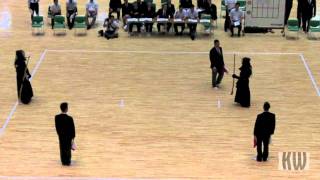 19th All Japan Jukendo Championship  semi final 1 [upl. by Cosmo]