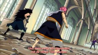 AMV Fairy Tail  Natsu VS Luxus [upl. by Baugh]