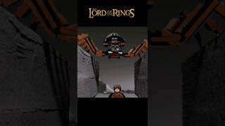 Shelob stings Frodo  LEGO Stop Motion [upl. by Killam]