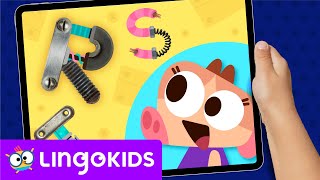 MATCH THE LETTERS Game for Kids🕹️🔠Best games for Kids Lingokids Games [upl. by Bergeron]