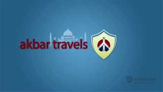 Akbar Travels Air  Motion Graphic Video [upl. by Htebizile]