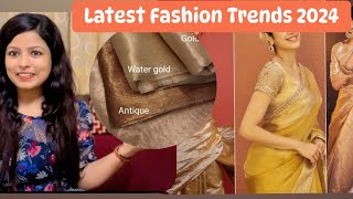 Latest Fashion Trends 2024  western wear amp ethnic wear trends  trend forecast 👗🥻 [upl. by Horwath]