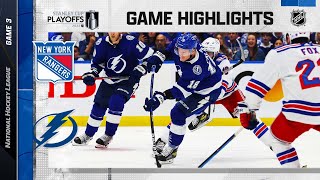 Third Round Gm 3 Rangers  Lightning 65  NHL Playoffs 2022 [upl. by Bil729]