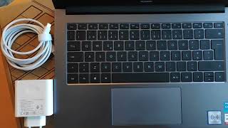 UNBOXING  HUAWEI matebook D14 [upl. by Airdnat]