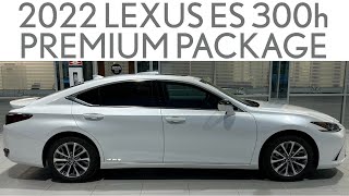 2022 Lexus ES 300h Premium Package L230541A  Full Review and Walk Around [upl. by Na]