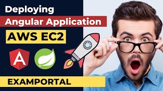 🛑Deploy Angular App on Cloud  Deploy Angular on Nginx  Examportal51 [upl. by Renick]