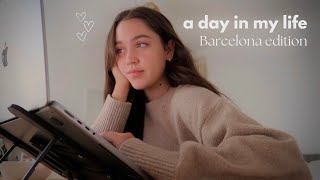 speaking only Spanish for 24 hours 🤎 Barcelona vlog w subtitles [upl. by Aciretnahs]