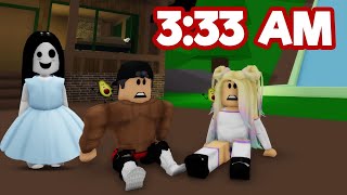 ESTA MUÑECA MALDITA ATACA A LAS 333 AM EN BROOKHAVEN ROBLOX [upl. by Adar]