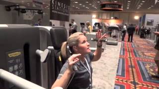 PTA Global Technogym Kinesis Stations Overhead Press [upl. by Nilla988]