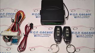 Install central locking system Opel Tigra  modul inchidere centralizata cu telecomanda Opel Tigra [upl. by Alaster]