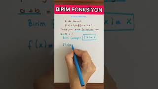 BİRİM FONKSİYON fonksiyonlar birimfonksiyon [upl. by Kwei]