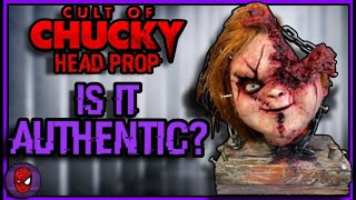 Cult of Chucky Head Prop Is It Real [upl. by Coltun]