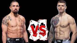 Robert Whittaker VS Marvin Vettori  PESO MÉDIO [upl. by Oiciruam]