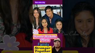 Ronnie Ricketts amp Mariz strong family shortsviral trending filipinoactress trending batang90s [upl. by Herrah]