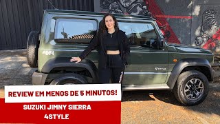 QUER UM OFFROAD DE VERDADE 😎ENTÃO CONHEÇA O SUZUKI JIMNY SIERRA EM MENOS DE 5 MINUTOS 😍 [upl. by Bobbe]