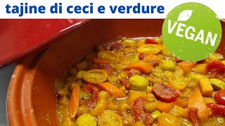 tajine di ceci e verduredal Maroccobuono sano e vegano [upl. by Gomar97]