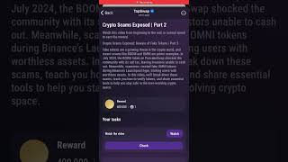 Crypto Scams Exposed Part 2 Beware of fake Token  Tapswap Code [upl. by Eblehs]