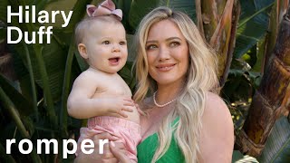 Hilary Duff Plays Never Have I Ever Mom Edition  Romper [upl. by Etnohs]