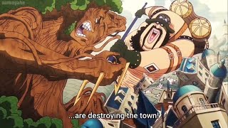 Admiral Ryokugyu vs Morley  one piece episode 1117 english sub [upl. by Amrita]