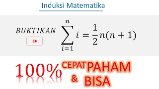 induksi matematika notasi sigma by kak arifin [upl. by Palestine985]