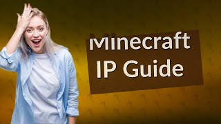 What IP do I use for my Minecraft server [upl. by Brunn586]