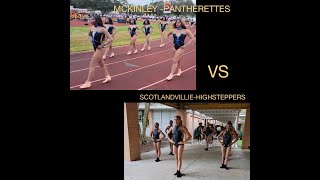 McKinley High Pantherettes Vs SLV HIGHSTEPPERS 2022 [upl. by Mari]