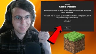 How To Fix Minecraft Error Code 1 New Update [upl. by Norred]