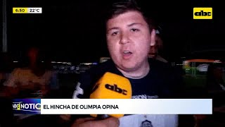 El hincha de Olimpia opina tras la victoria [upl. by Padgett]