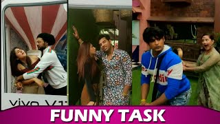 Bigg Boss 13 Review SiddharthRashmi ParasMahira And Shehnaz Vishal Funny Acting [upl. by Itoc]