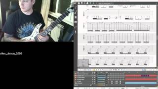 Learning the song quotGodless Timesquot by Rings Of Saturn [upl. by Englebert]