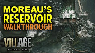 Turn on Electricity amp Open Sluice Gate  Moreaus Reservoir Walkthrough  Resident Evil 8 Village [upl. by Aznola]