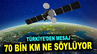 Milli uydu 70 bin kmden dünyaya mesaj verdi  Türksat 6A  Savunma Sanayi  ASELSAN  CTech  TUSAŞ [upl. by Bissell]