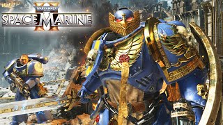 Real HONOUR GUARD Ultramarine hunts the Hive Tyrant  Warhammer 40k Space Marine 2 [upl. by Shultz]