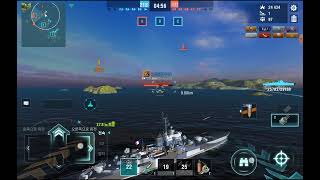 World of Warships Blitz  Tier 8 France Cruiser Bayard 33 [upl. by Aleece753]