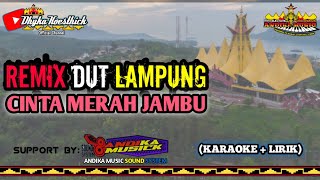 🔴 NIA LAVENIACINTA LAHIR BATINCINTA MERAH JAMBUKARAOKELIRIK COVER VERSI REMIX DUT LAMPUNG [upl. by Reklaw]