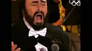 PAVAROTTI  Nessun Dorma RESPECT moment [upl. by Kazim805]