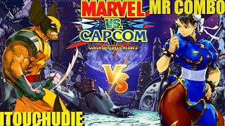 Marvel vs Capcom MR COMBO vs ITOUCHUDIE FT5 [upl. by Navanod]