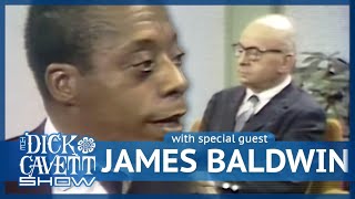 James Baldwin and Paul Weisss HEATED Debate On Discrimination in America  The Dick Cavett Show [upl. by Ahsirtap361]