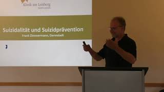 Thema Suizidalität  DiplPsych Frank Zimmermann [upl. by Rimaj180]