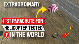 Watch test of the only helicopter with a ballistic parachute in the world [upl. by Amos]