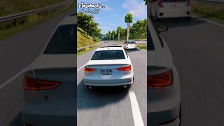 Audi A3S3 Crash India Flashbacks  Simulation [upl. by Drye]