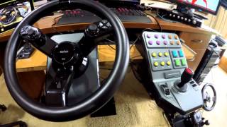 Farming Simulator 15 Steering Wheel Unboxing and Setting Up [upl. by Hamitaf322]