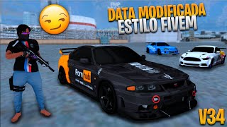 SAIU MINHA DATA MODIFICADA ESTILO FIVEM V34 Sem Bug de Render P SAMP LAUNCHER E PC FRACO [upl. by Jesus]