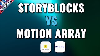 Storyblocks vs Motion Array  HTR [upl. by Elleda]